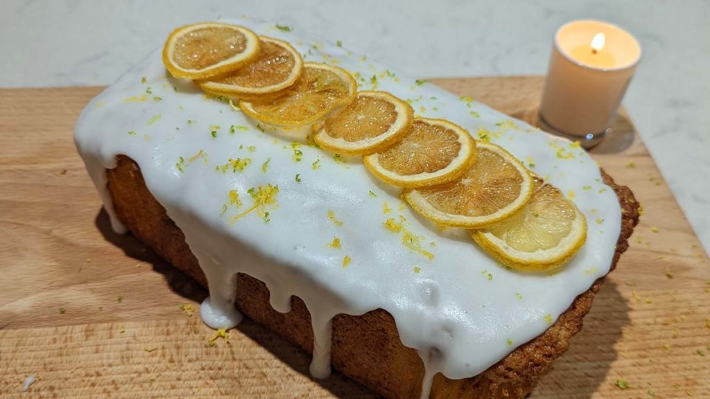 lemon gin drizzle cake