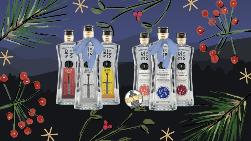 Christmas gin and vodka at Dragon Slayer Distillery