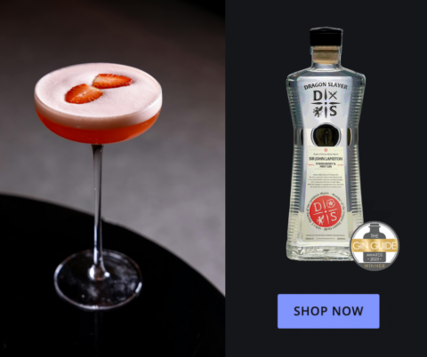 Strawberry Gin Martini - Valentines Cocktail