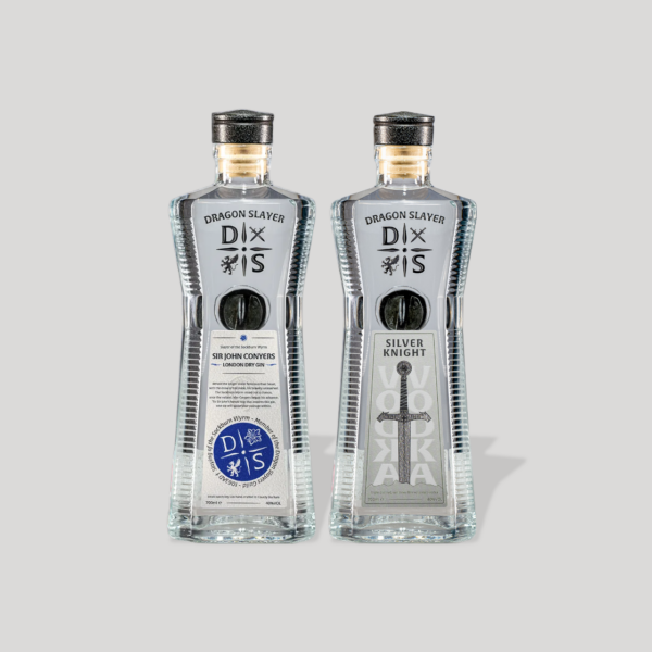 classic London dry gin & silver knight vodka